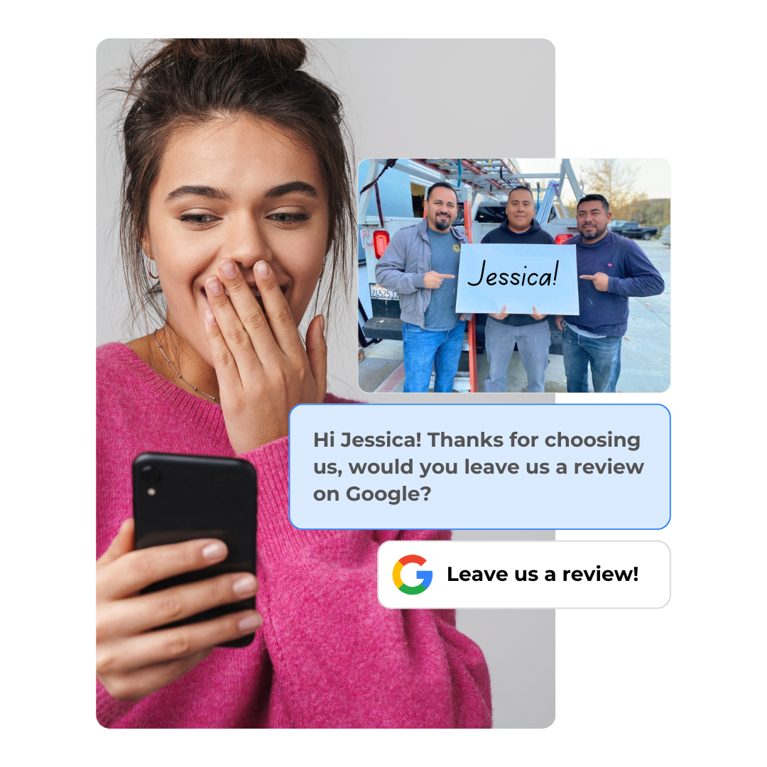 Personalized Image Review Requests
